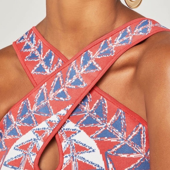 BCBG MAXAZRIA PADMA BANDAGE DRESS - Picture 3 of 4